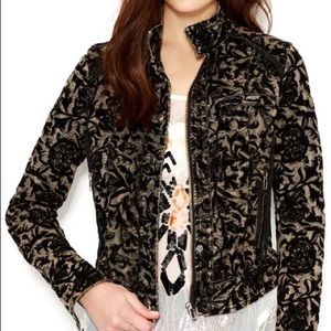 Free People Floral Jacquard Moro Jacket 🧥